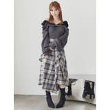 チェックドレープスカート | EATME | 詳細画像15