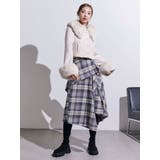 チェックドレープスカート | EATME | 詳細画像24