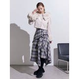 チェックドレープスカート | EATME | 詳細画像26