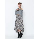 チェックドレープスカート | EATME | 詳細画像45