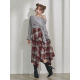 チェックドレープスカート | EATME | 詳細画像8