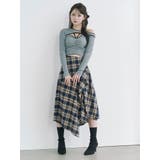 チェックドレープスカート | EATME | 詳細画像9