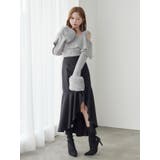 サイドギャザーマーメイドスカート | EATME | 詳細画像2 