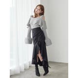 サイドギャザーマーメイドスカート | EATME | 詳細画像20 