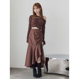 サイドギャザーマーメイドスカート | EATME | 詳細画像8 