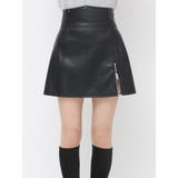 ヘムジップフェイクレザースカート | EATME | 詳細画像19