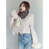 ボーダー刺繍マフラー | EATME | 詳細画像19 