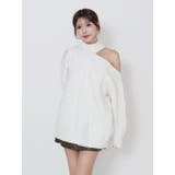 ダメージワンショルニット | EATME | 詳細画像16