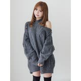 ダメージワンショルニット | EATME | 詳細画像2