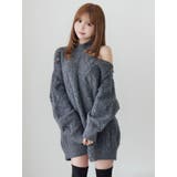 ダメージワンショルニット | EATME | 詳細画像29