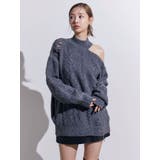 ダメージワンショルニット | EATME | 詳細画像37