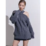 ダメージワンショルニット | EATME | 詳細画像38