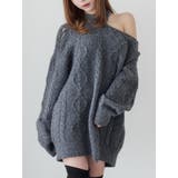 グレー | ダメージワンショルニット | EATME