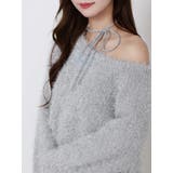ワンショルダーシャギーニットTOP | EATME | 詳細画像12