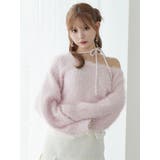 ワンショルダーシャギーニットTOP | EATME | 詳細画像20
