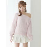 ワンショルダーシャギーニットTOP | EATME | 詳細画像21