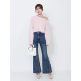 ワンショルダーシャギーニットTOP | EATME | 詳細画像25