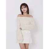 ワンショルダーシャギーニットTOP | EATME | 詳細画像29