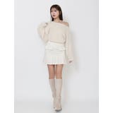 ワンショルダーシャギーニットTOP | EATME | 詳細画像34