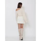 ワンショルダーシャギーニットTOP | EATME | 詳細画像35