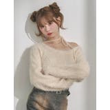 ワンショルダーシャギーニットTOP | EATME | 詳細画像39