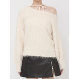 ワンショルダーシャギーニットTOP | EATME | 詳細画像42