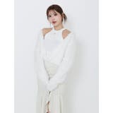 カシュクールドッキングニットTOP | EATME | 詳細画像24