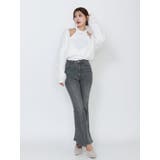 カシュクールドッキングニットTOP | EATME | 詳細画像26