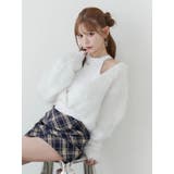 カシュクールドッキングニットTOP | EATME | 詳細画像36