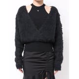 カシュクールドッキングニットTOP | EATME | 詳細画像45