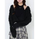 ブラック | カシュクールドッキングニットTOP | EATME