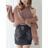 ブラウン | カシュクールドッキングニットTOP | EATME