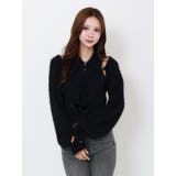 シャツカラーアンサンブルニットTOP | EATME | 詳細画像11