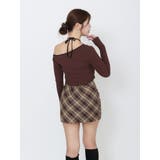 ワンショルバイカラーリブTOP | EATME | 詳細画像12