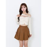 ワンショルバイカラーリブTOP | EATME | 詳細画像24