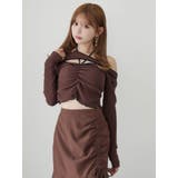 ワンショルバイカラーリブTOP | EATME | 詳細画像49