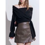 ブラック | クロスカシュクールTOP | EATME