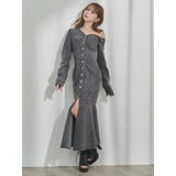 アシンメトリーマーメイドデニムワンピース | EATME | 詳細画像14 