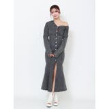 アシンメトリーマーメイドデニムワンピース | EATME | 詳細画像5 