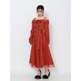 トレンチライクオフショルワンピース | EATME | 詳細画像12 