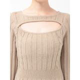 デコルテニットワンピース | EATME | 詳細画像22 