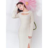 デコルテニットワンピース | EATME | 詳細画像3 