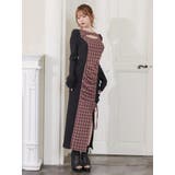 ディープスリットデコルテリブワンピース | EATME | 詳細画像31 