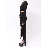 ディープスリットデコルテリブワンピース | EATME | 詳細画像45 