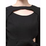 ディープスリットデコルテリブワンピース | EATME | 詳細画像47 