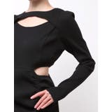 ディープスリットデコルテリブワンピース | EATME | 詳細画像48 