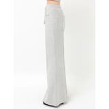 【SETUP】ダンボールセンターピンタックフレアパンツ | EATME | 詳細画像34 