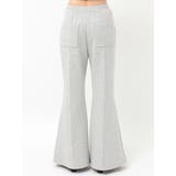 【SETUP】ダンボールセンターピンタックフレアパンツ | EATME | 詳細画像35 