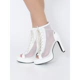 レースアップシアーブーツサンダル | EATME | 詳細画像24 