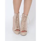 レースアップシアーブーツサンダル | EATME | 詳細画像27 